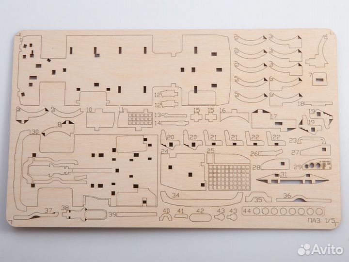Сборная модель паз-3205 автобус