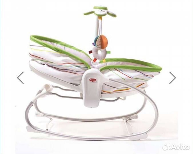 Люлька баунсер шезлонг tiny love