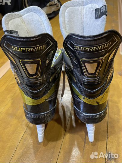 Коньки хоккейные профессиональные взрослые