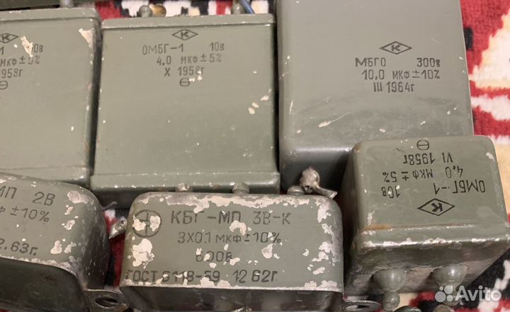Конденсаторы омбг-1,2;кбг-мп