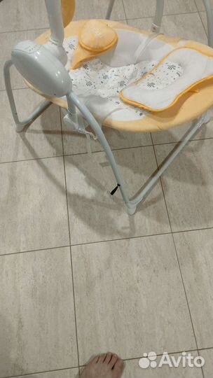 Детские электронные качели для новорожденных