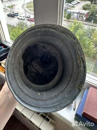 Огромная фигура рабочего, шпиатр, 19 век