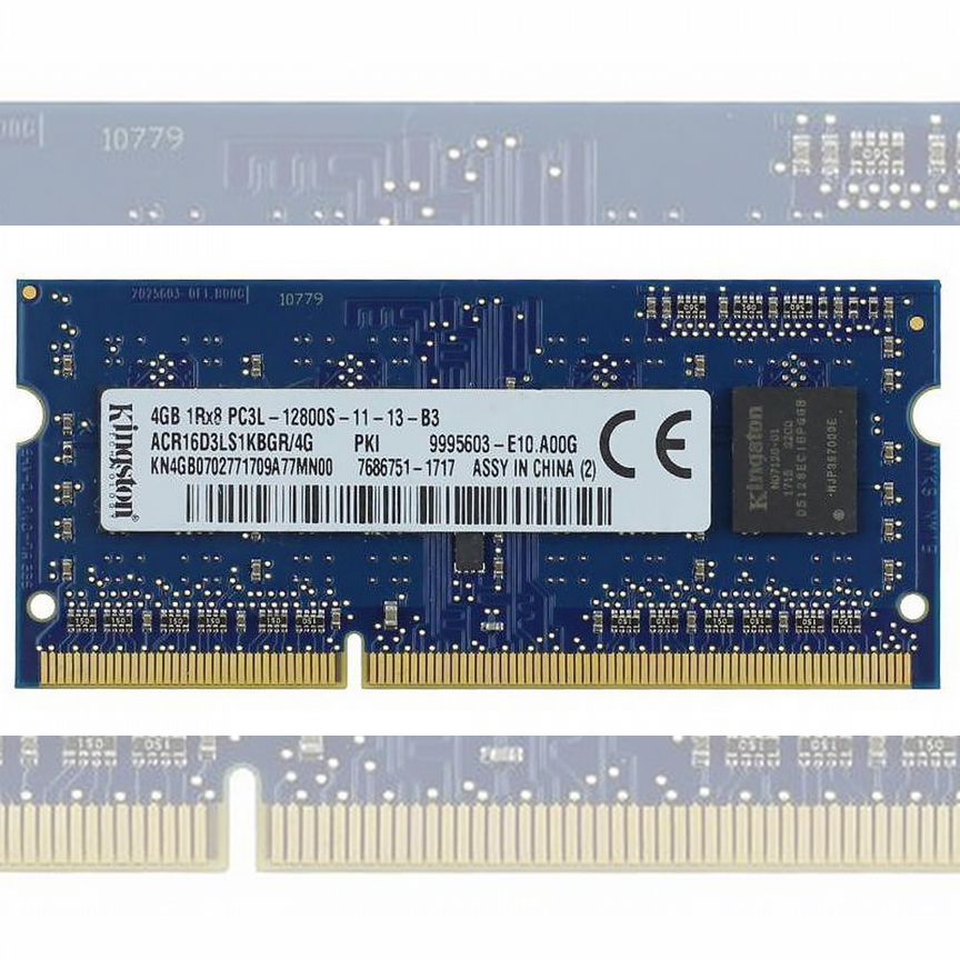 [ACR16D3LS1KBGR/4G] Оперативная Память Kingston Acr16d3ls1kbgr/4g