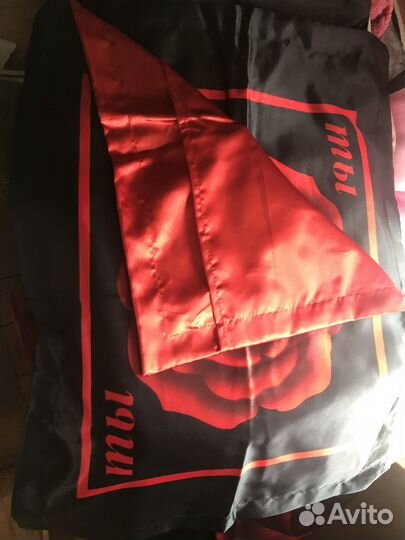 Новое шёлковое постельное белье евро