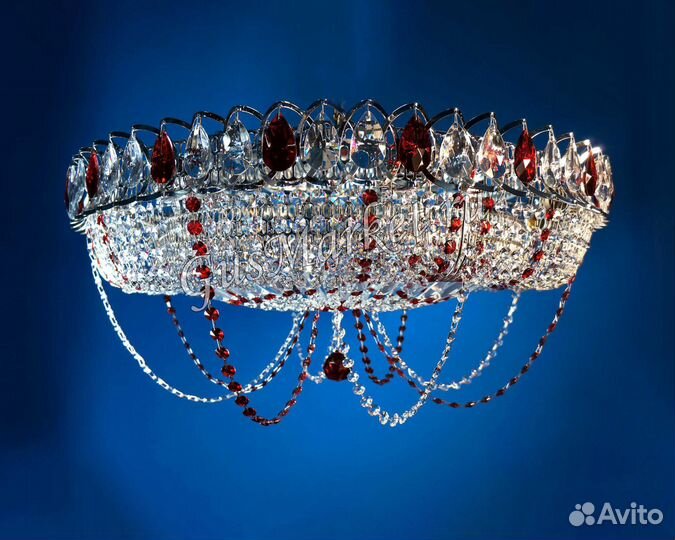 Люстра хрустальная 