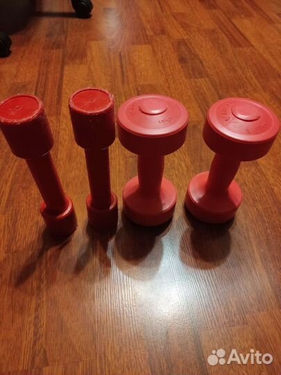 Гантели 1,5 кг и 1 кг