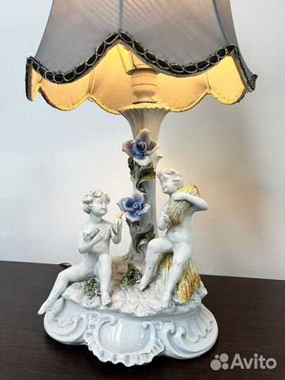 Антикварная лампа Bassano Italy