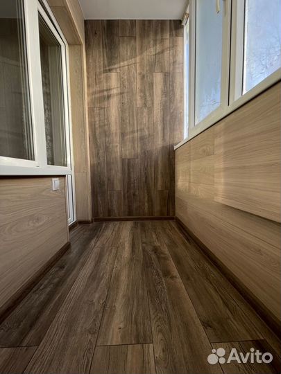 Теплое остекление балкона h-4895