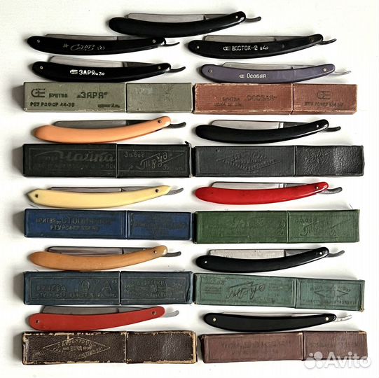 Опасные бритвы СССР (лот-4)