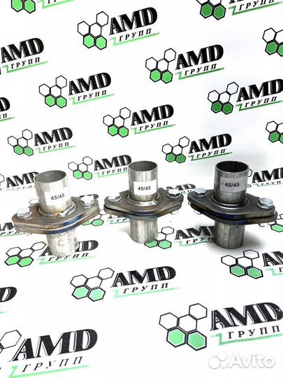 Фланец выхлопной системы 45-45 ремкомплект глушите