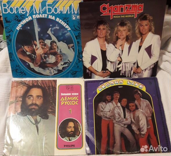 Виниловые пластинки N3 разные LP