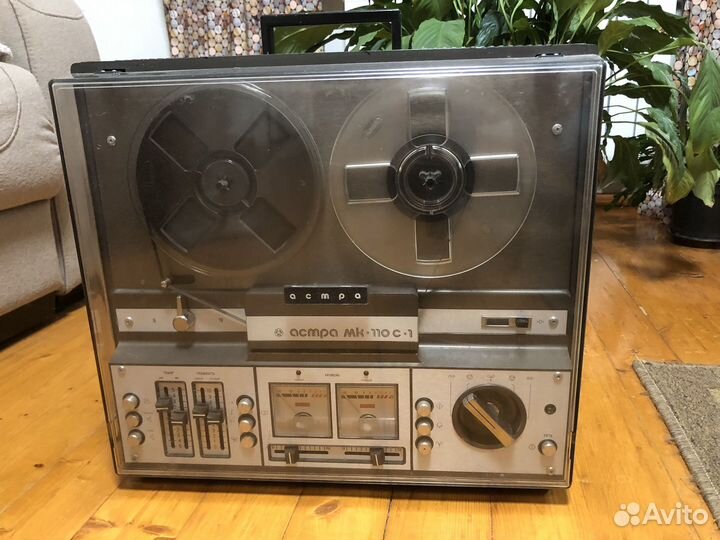 Катушечный магнитофон астра мк-110 с-1