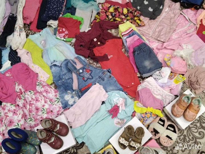 Одежда на девочку р. 80-92