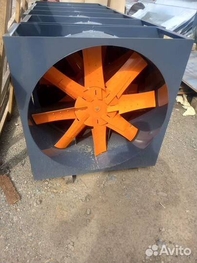 Сушильные камеры древесины - осевые вентиляторы во