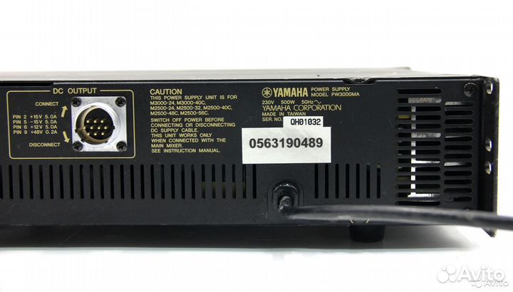 Блок питания Yamаha PW3000MA