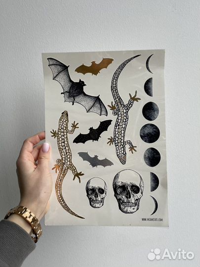 Переводные тату miami tattoo