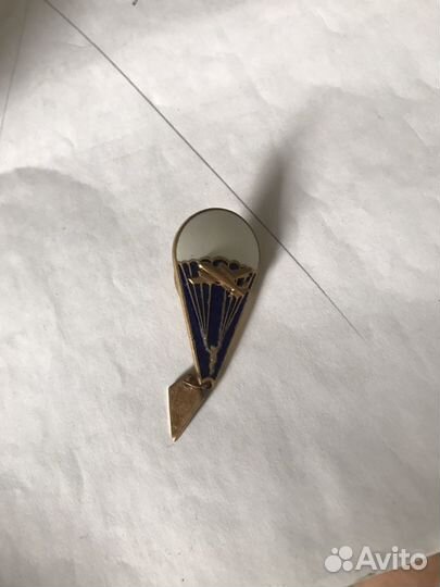 Значок парашютист и «отличник вдв»