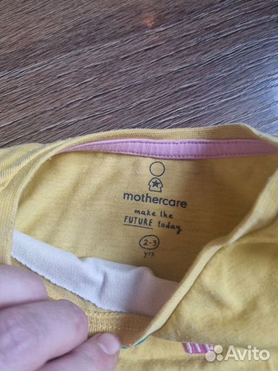 Лонгсливы mothercare 92