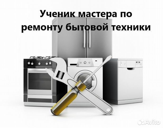 Ученик мастера по ремонту бытовой техники