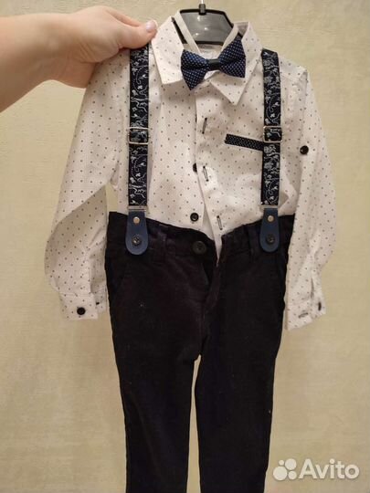 Костюм на мальчика 2-3 года с бабочкой