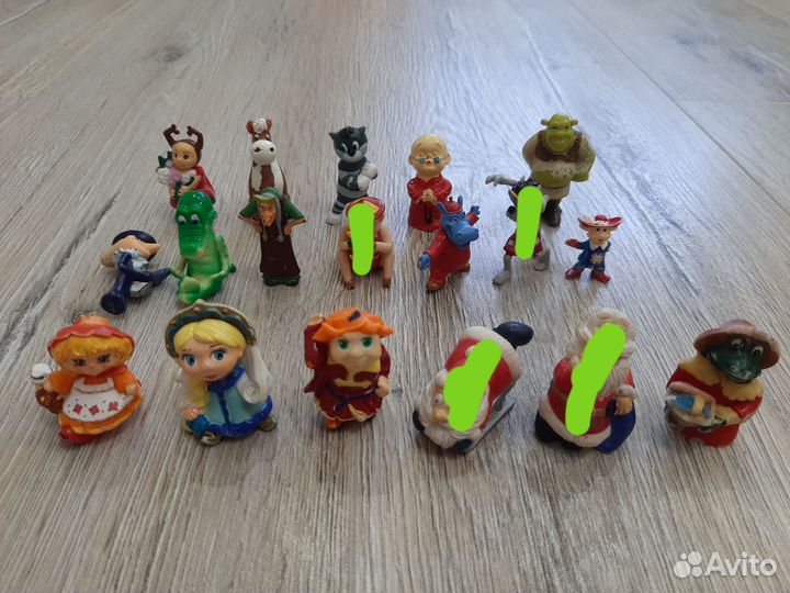 Фигурки из Киндер сюрприза и не из киндера
