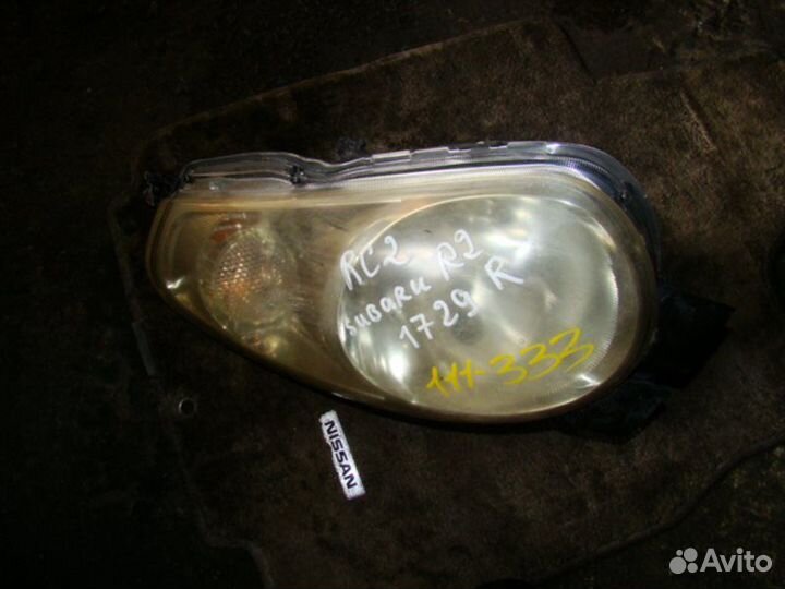 Фара передняя правая Subaru R2 RC2