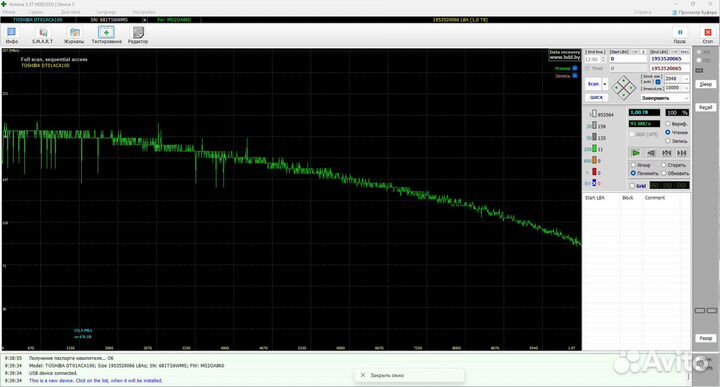 Жесткий диск hdd 1 тб 3.5