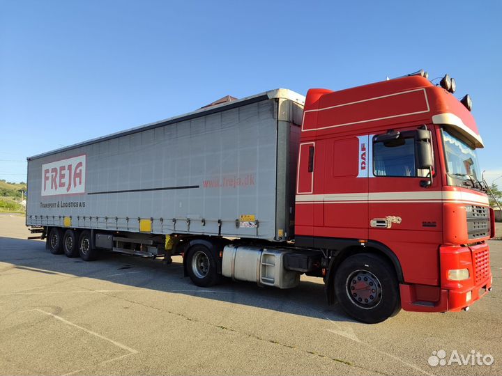 DAF 95XF430 с полуприцепом, 2003