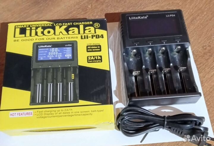 Зарядное устройство liitokala Lii-PD4