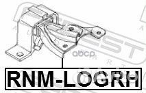 Подушка двигателя зад прав rnmlogrh Febest