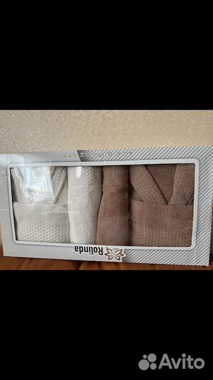 Махровый халат(комплект)