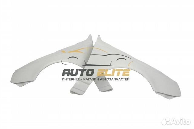 Крылья «Стеклопластик» стандарт для ваз 21123 Купе