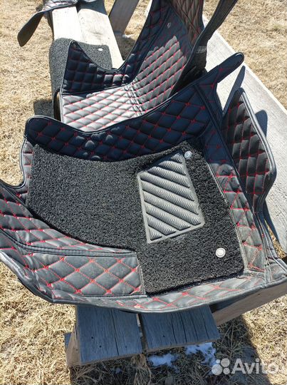 Автоковрики 3Д Супер, противошумные на Форд Куга