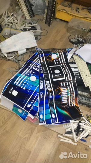 Наклейки, Винили для синтизаре korg Pa4x Pa3x и тд