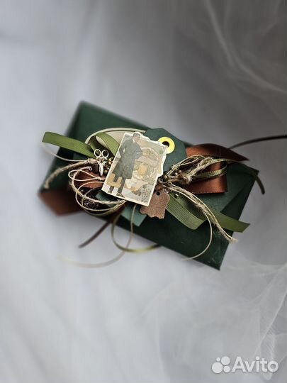 Мужской конверт для денег 8* 16 см