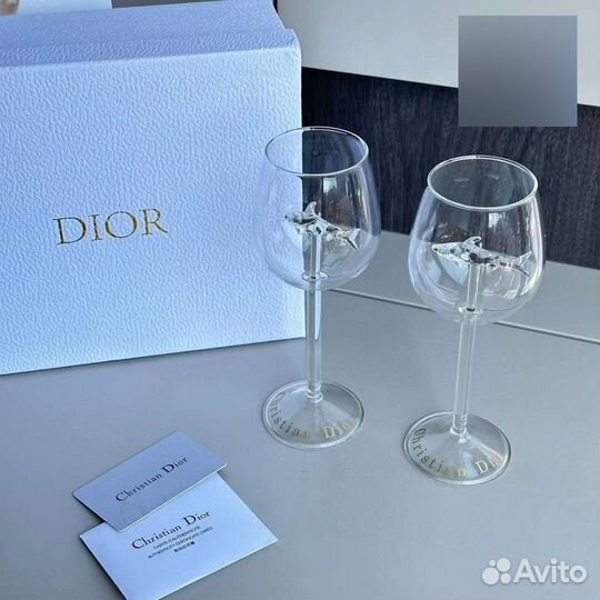 Бокалы Christian Dior