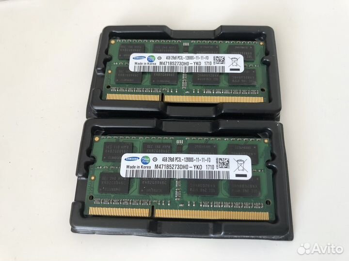 Новая озу 4гб для ноутбука оперативка