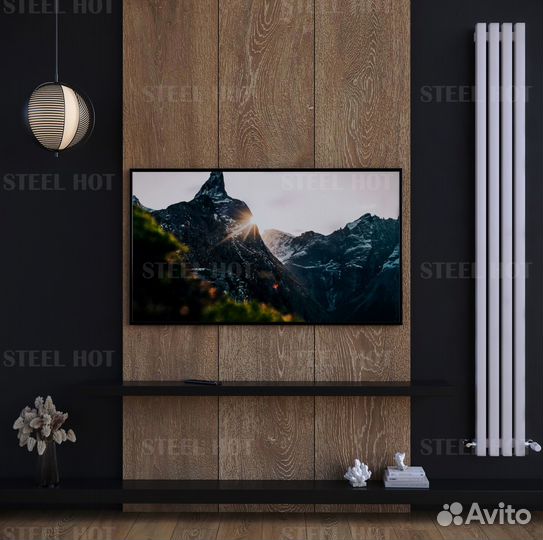 Вертикальный дизайн радиатор Steel-Hot от завода