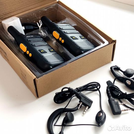 Комплект раций 2 штуки для персонала и официантов