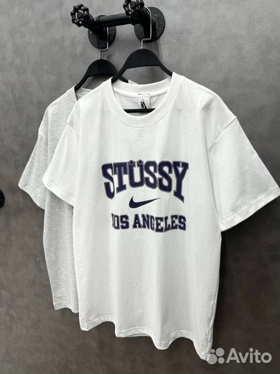 Футболка Nike x Stussy оверсайз унисекс