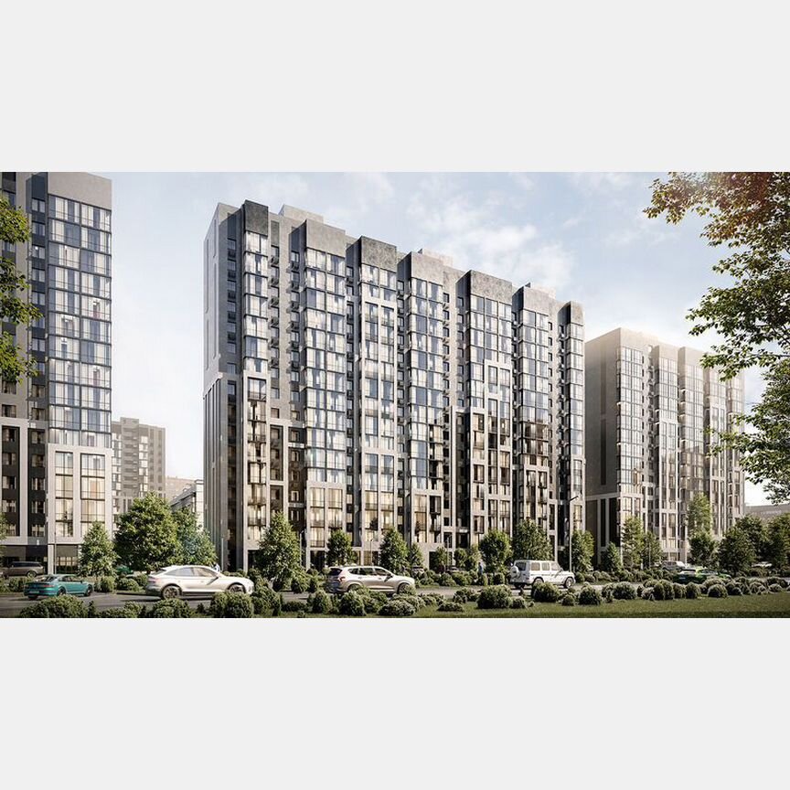 3-к. квартира, 76,7 м², 14/15 эт.