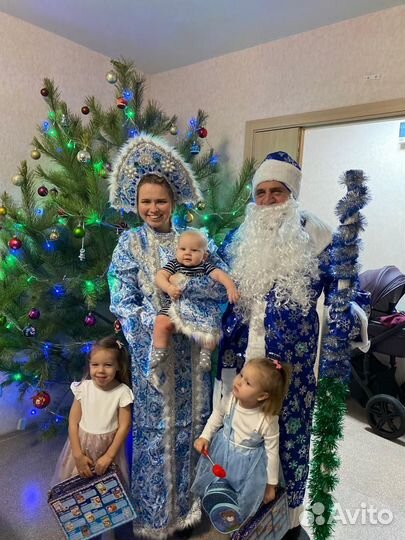 Костюм деда мороза и снегурочки