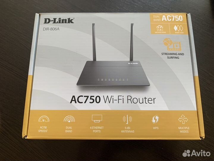 Wifi роутер D-Link DIR-806A