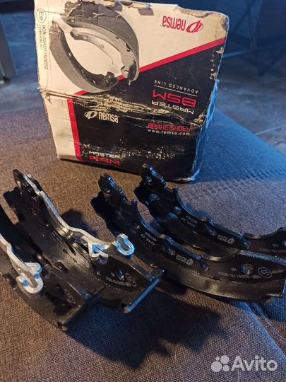 Тормозные колодки задние Фиат Панда,Фиат 500