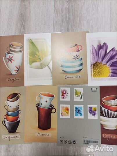 Набор открыток IKEA 8 шт