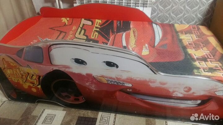 Кровать машина Молния Маквин