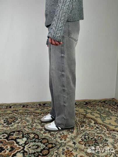 Джинсы jaded london серые широкие
