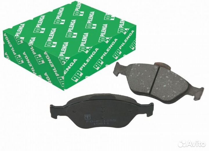 Колодки тормозные дисковые перед FDP1255