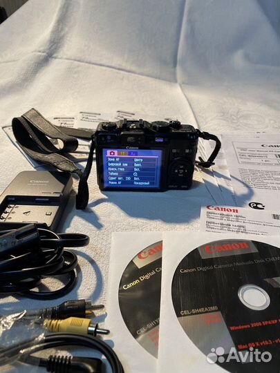 Цифровой фотоаппарат Canon G9
