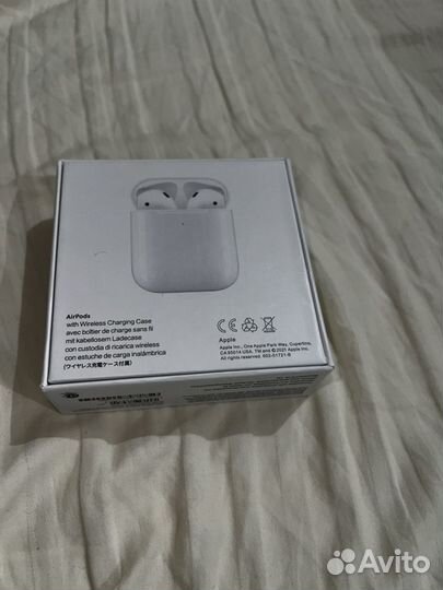 Беспроводные наушники apple airpods 2 поколения